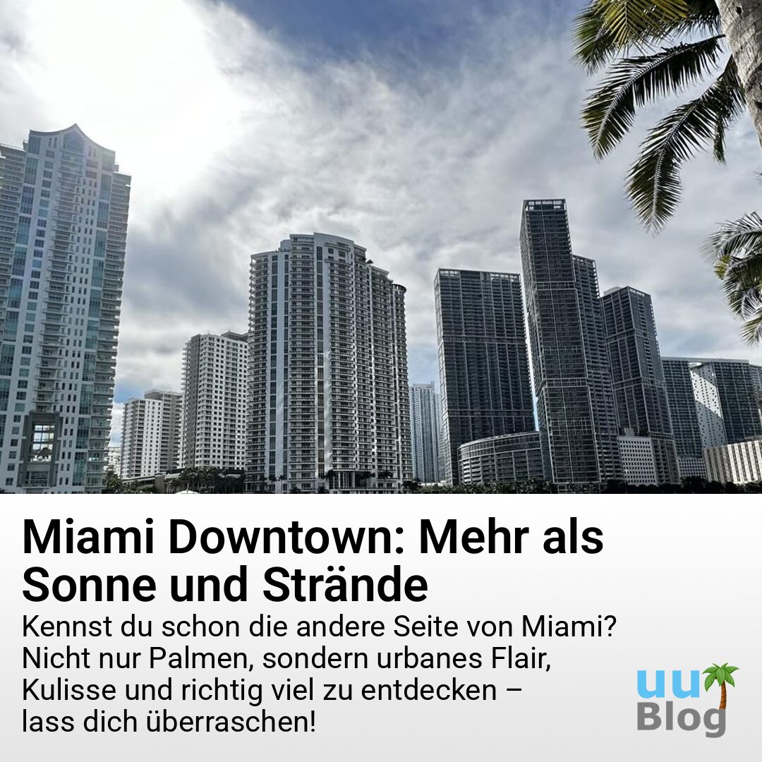 Entdecke das urbane Miami: Skyline, Street-Art und Geheimtipps abseits der Strände! 🏙️🌴 Alle Highlights und praktische Tipps für deinen Abenteuer-Tag findest du im Blog. #Miami #Travel #Städtetrip